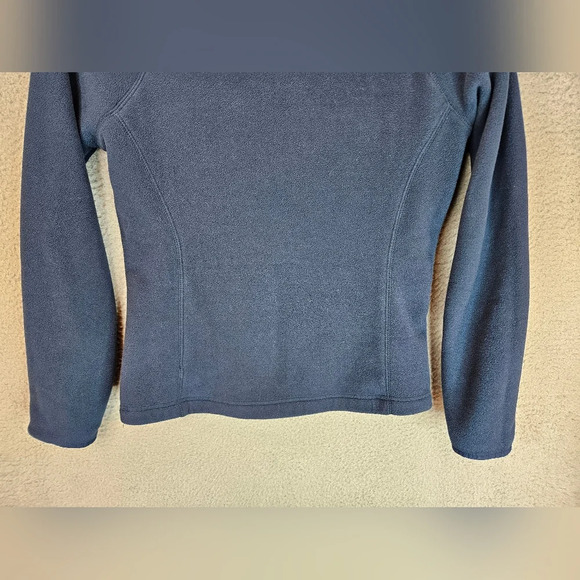 Vineyard Vines Pull Over Top Sz XS Blue Fleece 1/4 Zip Fall Winter Wear - Picture 9 of 10